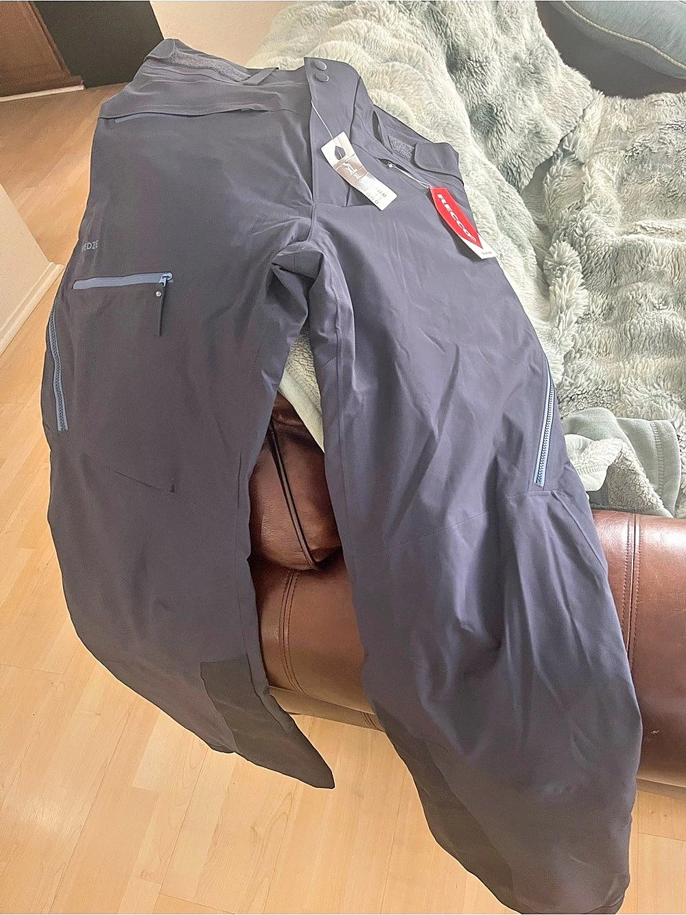 Recco 500 Ski pants in steel blue XL NWT